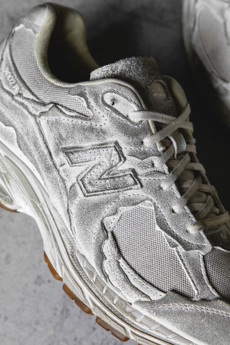 New Balance 2002R Protection Pack M2002RDG HBX Release Info Buy Price Distressed Deconstructed Worn Aged Aesthetic Sea Salt with Vintage Orange