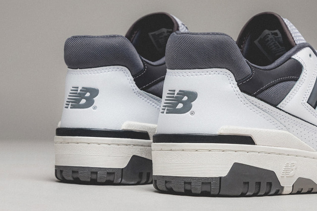 New Balance 550 Sneaker Grey/White Aime Leon Dore Joe Freshgoods Official Imagery 