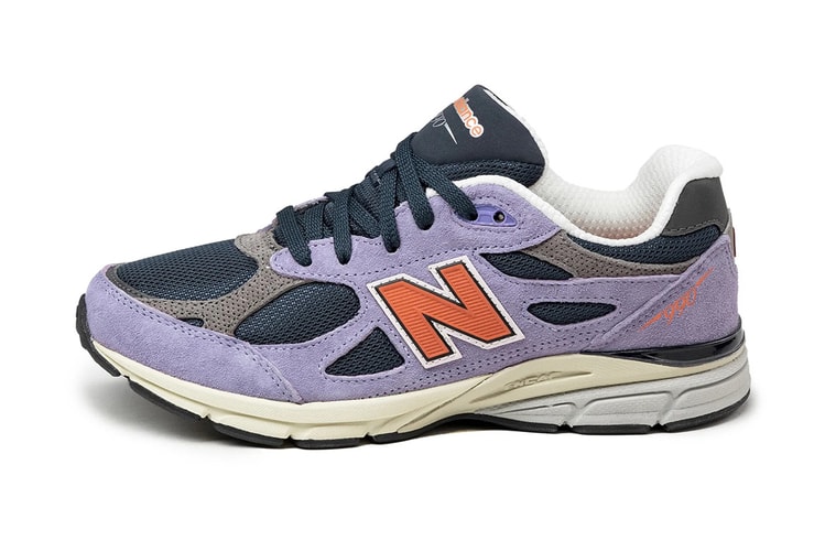 New Balance's 990v3 Gets a "Raw Amethyst/Team Orange" Makeover