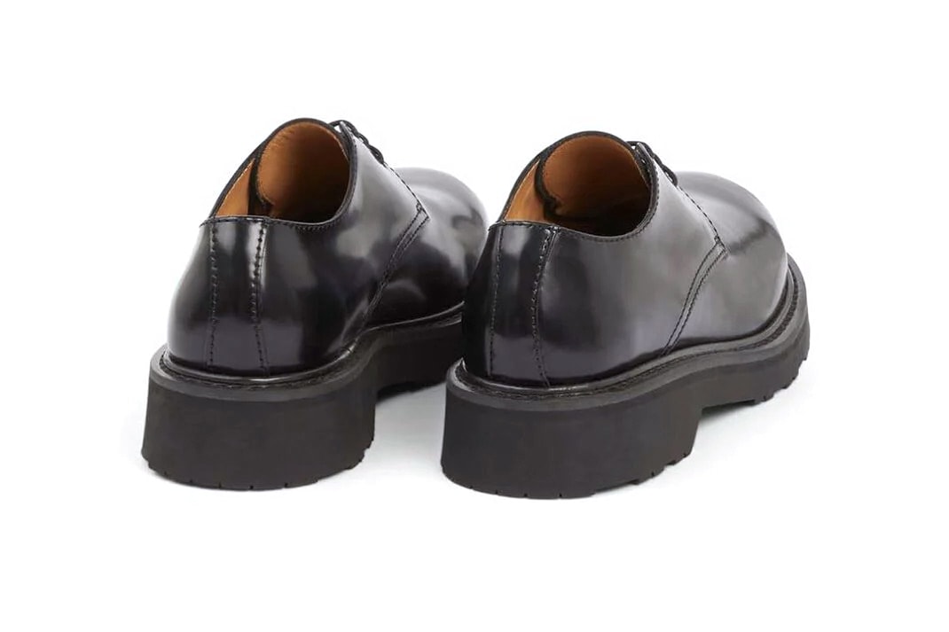 KENZO NIGO KENZOSMILE Derby Shoes Lace-Up Boots Black Moroccan Brown Formal Designer Footwear 
