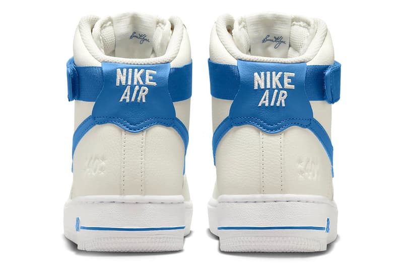 Nike Air Force 1 High Arrives in a White and Blue Iteration