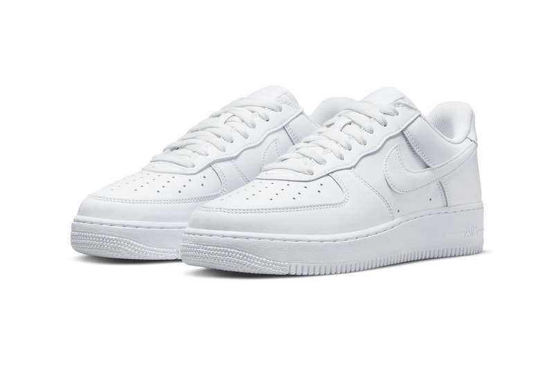 Nike Air Force 1 Low Since 82 Triple White Official Look Release Info DJ3911-100 Date Buy Price