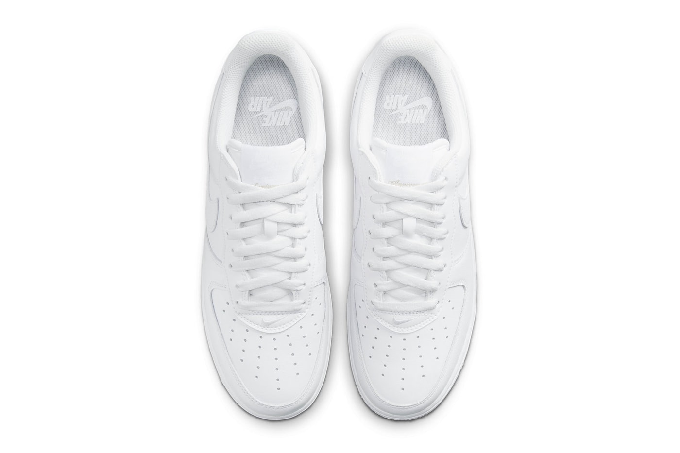 Nike Air Force 1 Low Since 82 Triple White Official Look Release Info DJ3911-100 Date Buy Price