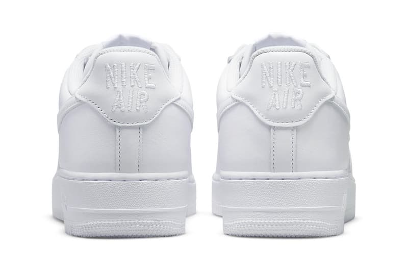 Nike Air Force 1 Low Since 82 Triple White Official Look Release Info DJ3911-100 Date Buy Price