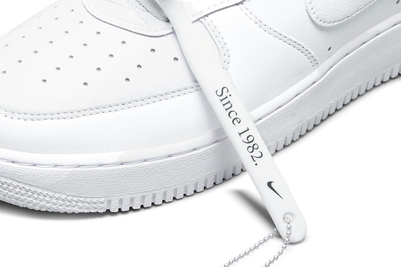 Nike Air Force 1 Low Since 82 Triple White Official Look Release Info DJ3911-100 Date Buy Price
