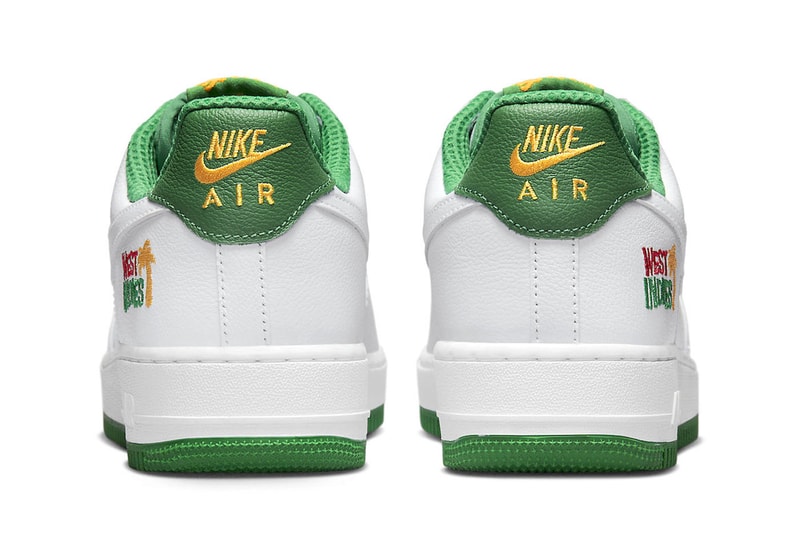 Nike Air Force 1 Low West Indies dx1156 100 classic green white september 2022 140 usd release info date price