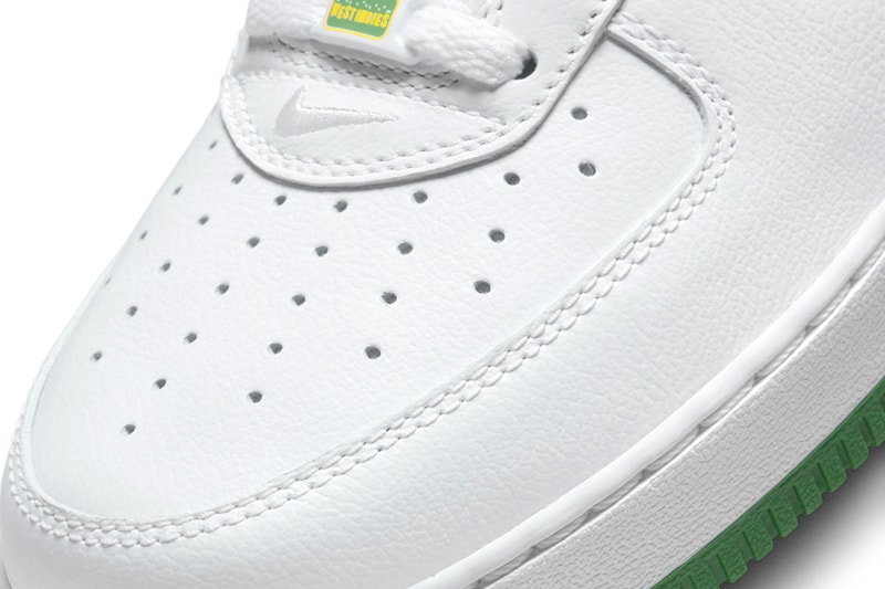 Nike Air Force 1 Low West Indies dx1156 100 classic green white september 2022 140 usd release info date price