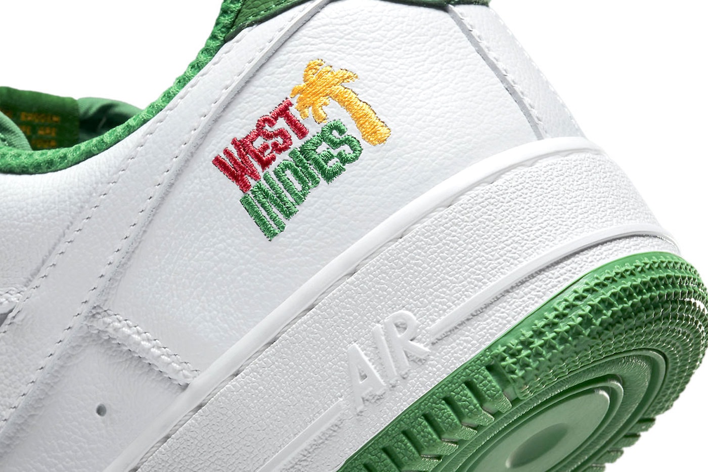 Nike Air Force 1 Low West Indies dx1156 100 classic green white september 2022 140 usd release info date price