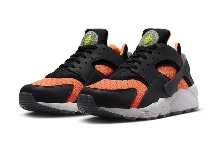 Nike Air Huarache Crater Gears up for Halloween in Latest Black and Orange Colorway