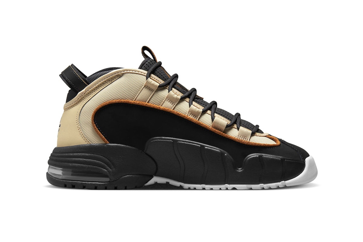 Official Look at Nike Air Max Penny 1 "Rattan" DV7442-200 black-summit white-ale brown swoosh shoes sneakers fall 2022