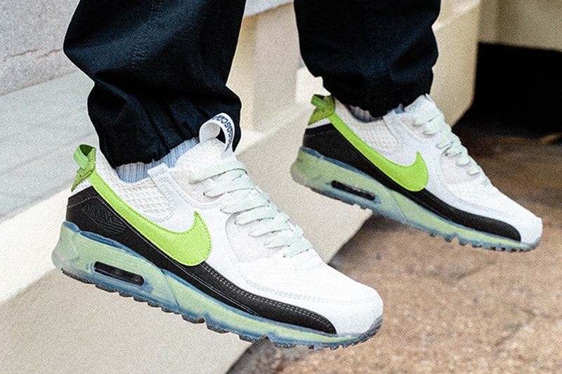 Nike Air Max 90 Terrascape "Vivid Green" Sneaker Trainer Sportswear Tinker Hadfield Olive Aura
