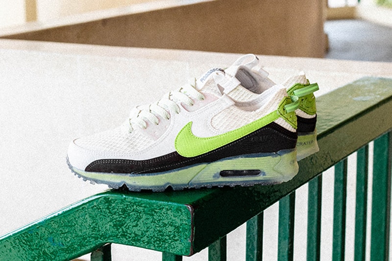 Nike Air Max 90 Terrascape "Vivid Green" Sneaker Trainer Sportswear Tinker Hadfield Olive Aura