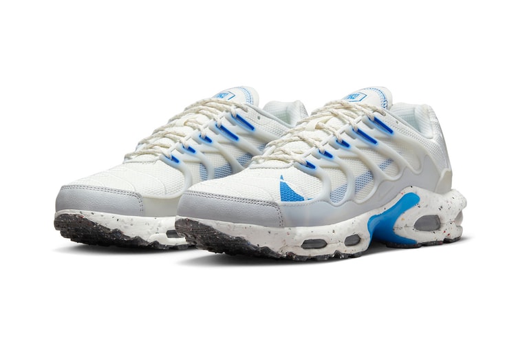 Nike Air Max Terrascape Plus Surfaces in a White and Blue Iteration
