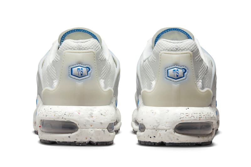 Nike Air Max Terrascape Plus Surfaces in a White and Blue Iteration DQ3977-101 unc nike grind swoosh sneakers