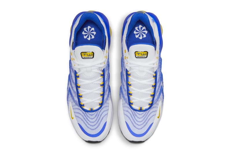 Nike Air Max TW 1 Racer Blue Official Look Release Info DQ3984-100 Date Buy Price White Speed Yellow Racer Blue Black Air Max Tailwind Air Max Plus