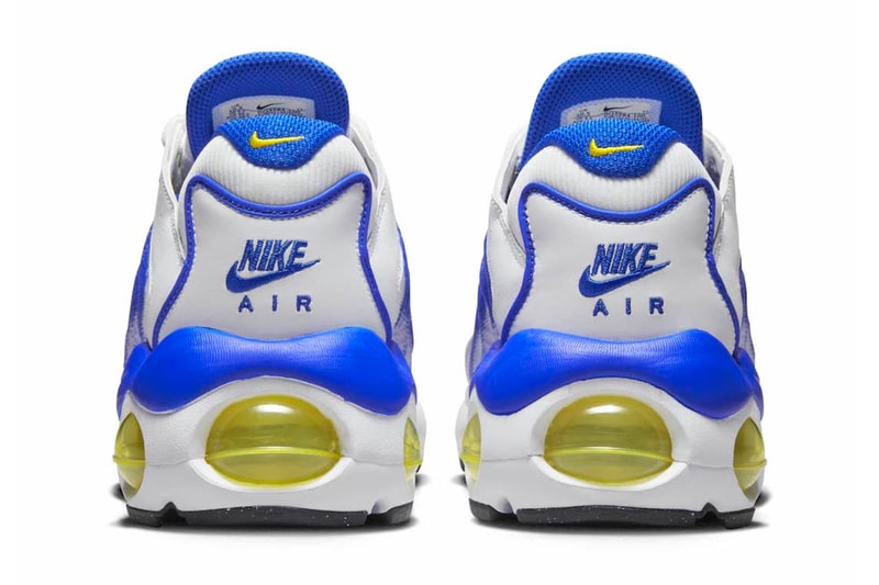 racer blue blue and yellow nike air max