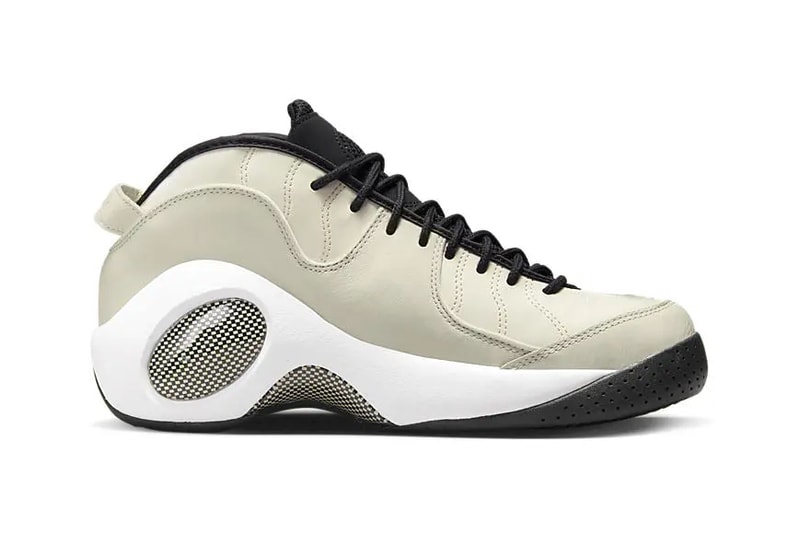 Nike Air Zoom Flight 95 Sail Black DX3954-100 info sneakers footwear kicks Jason Kidd basketball NBA retro  