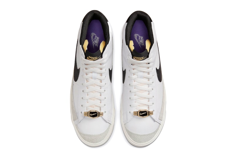 Nike Presents Blazer Mid "World Champ" White Wrestling Sneaker Shoe Style Skateboarding Sportswear