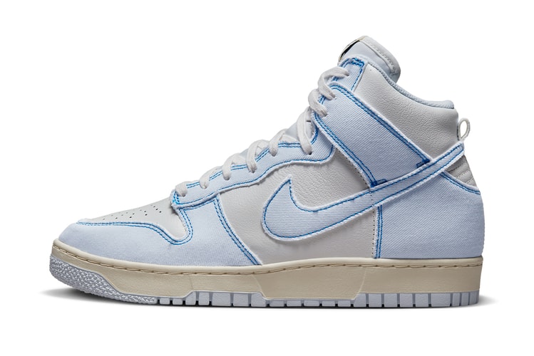 Nike Gives the Dunk High 1985 a "Blue Denim" Makeover
