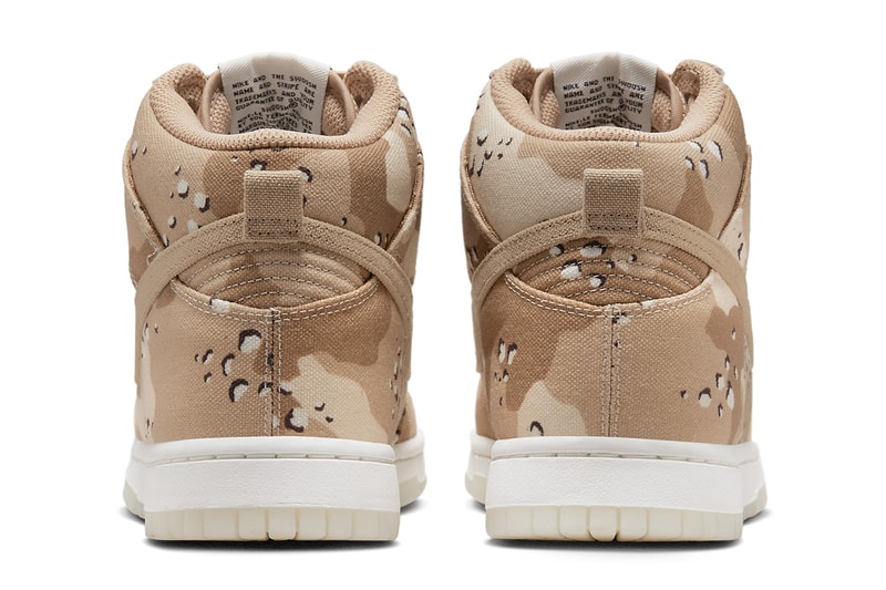 nike dunk high desert camo DX2314 200 release date info store list buying guide photos price 