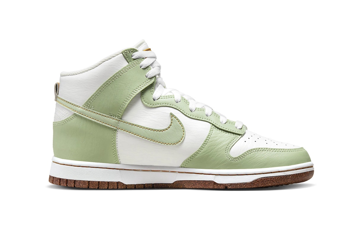 Nike Adds the Dunk High to Its Latest "Inspected by Swoosh" Lineup honeydew summit white DQ7680-300