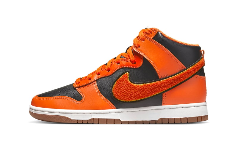 Nike Dunk High University Chenille Swoosh DR8805-002 Release Info