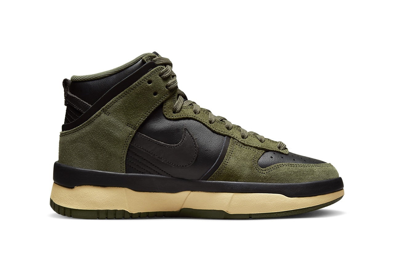 Nike Dunk High Up Medium Olive DH3718-200 Release Info date store list buying guide photos price