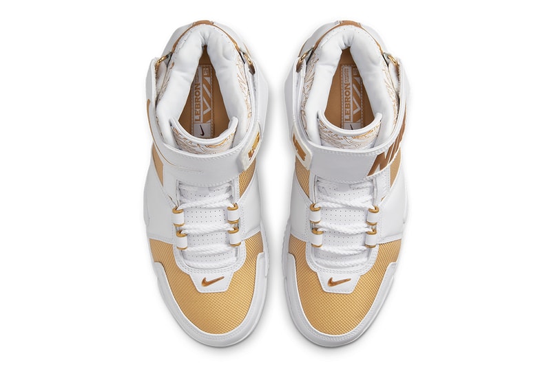 nike lebron 2 maccabi DJ4892 100 white gold release date info store list buying guide photos price lebron james 
