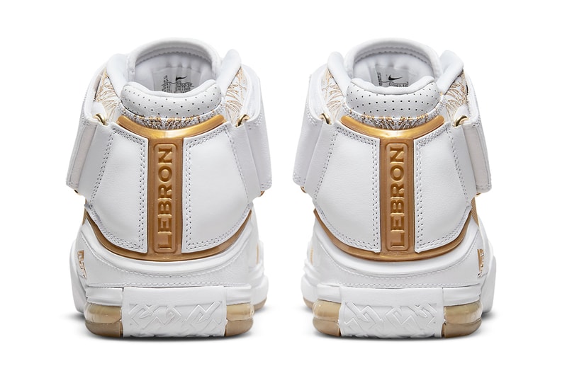 nike lebron 2 maccabi DJ4892 100 white gold release date info store list buying guide photos price lebron james 