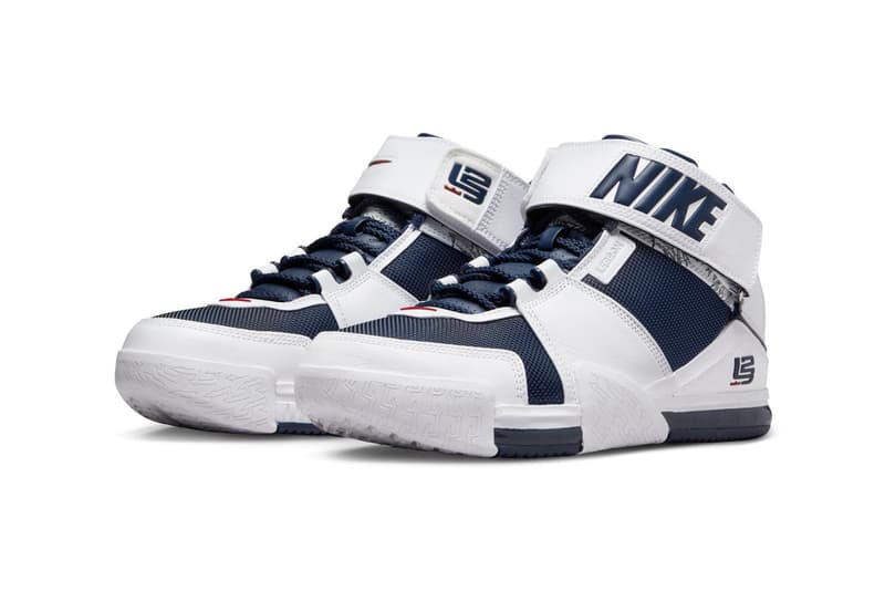 Nike LeBron 2 USA DR0826 100 Release Info date store list buying guide photos price