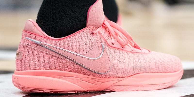 pink new nike shoes