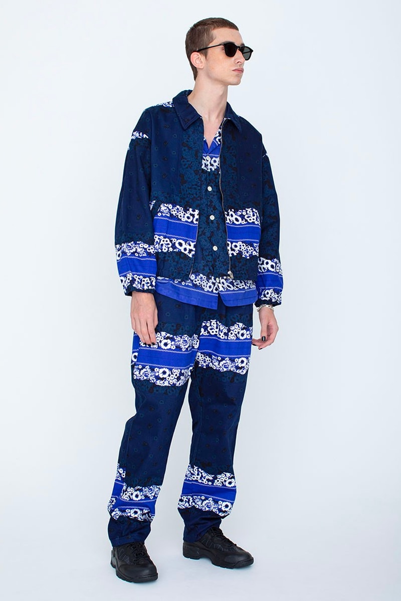 Noma t d spring summer 2023 collection paisley basket bandana patterns takuma sasaki Awakening
