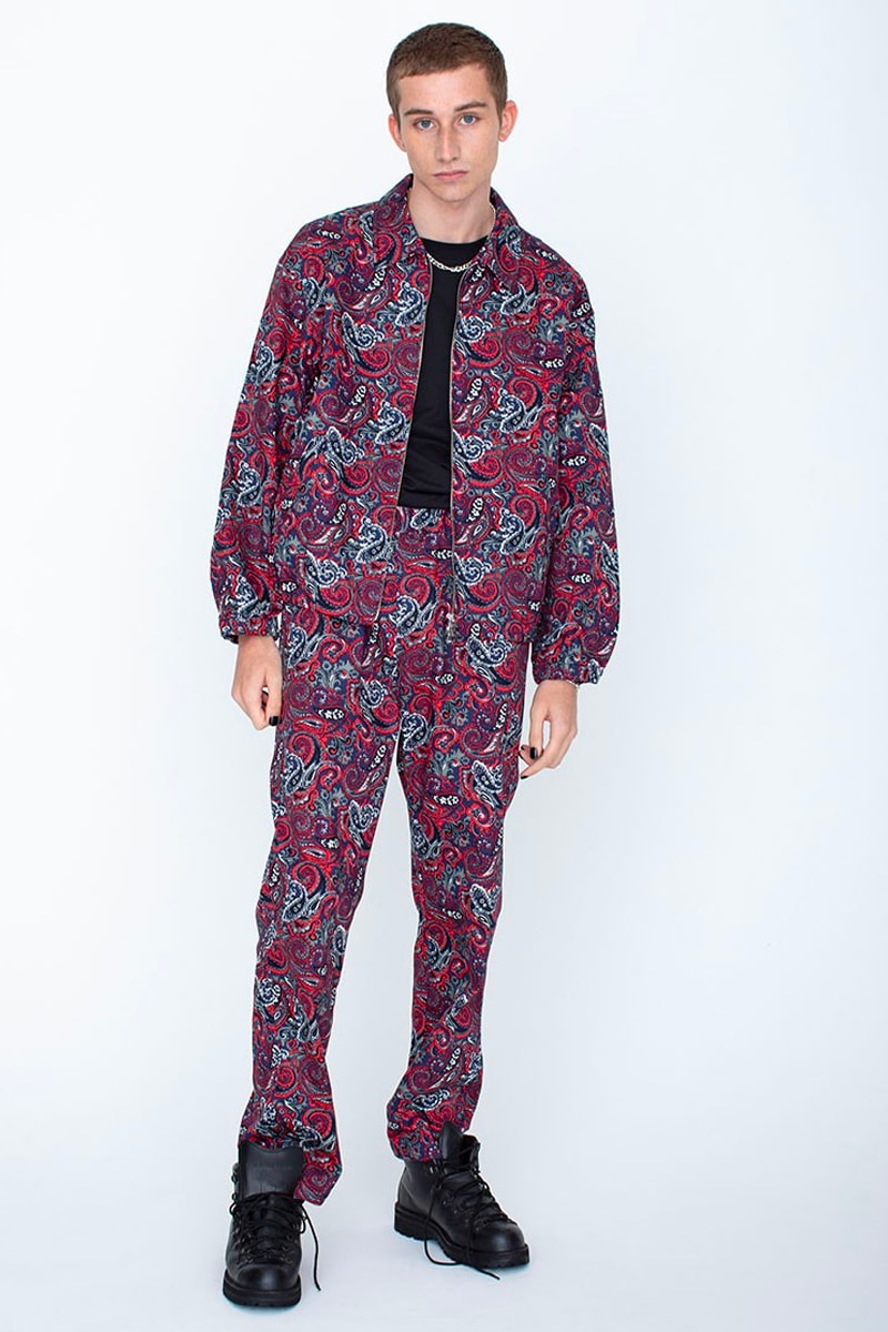 Noma t d spring summer 2023 collection paisley basket bandana patterns takuma sasaki Awakening
