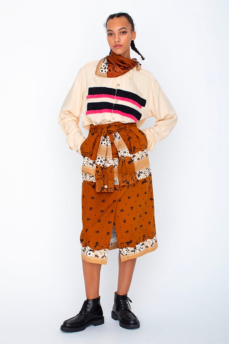 Noma t d spring summer 2023 collection paisley basket bandana patterns takuma sasaki Awakening