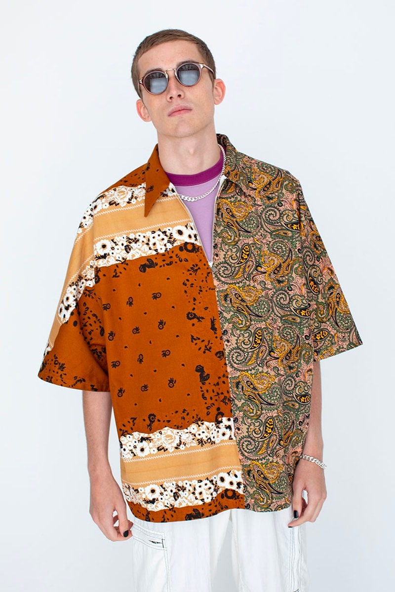Noma t d spring summer 2023 collection paisley basket bandana patterns takuma sasaki Awakening