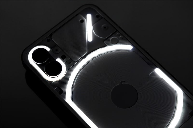 nothing phone 1 smartphone launch images closer look hypebeast hands on glyph interface dual camera 50 megapixels 