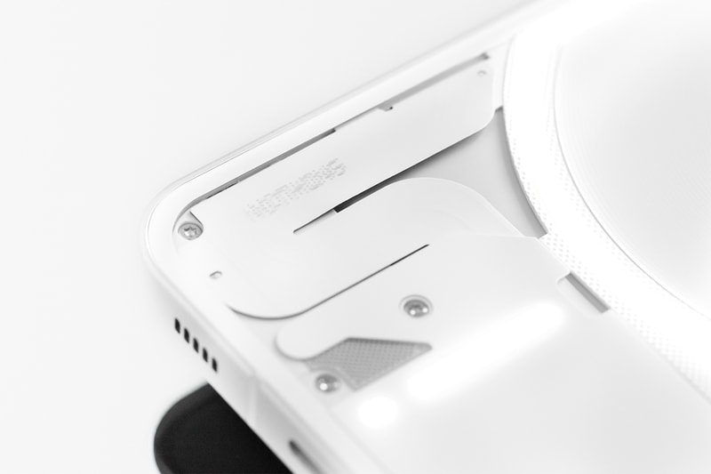 nothing phone 1 smartphone launch images closer look hypebeast hands on glyph interface dual camera 50 megapixels 