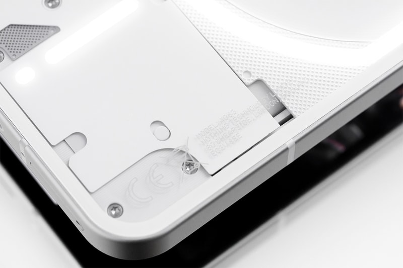 nothing phone 1 smartphone launch images closer look hypebeast hands on glyph interface dual camera 50 megapixels 