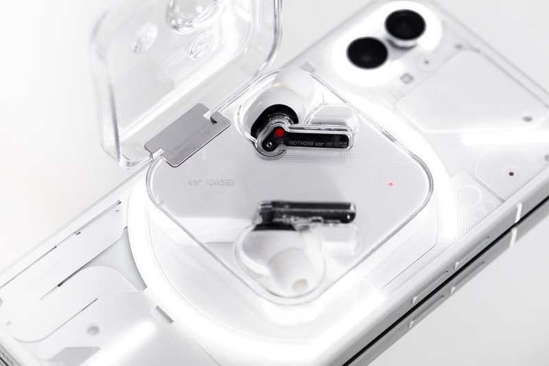 nothing phone 1 smartphone launch images closer look hypebeast hands on glyph interface dual camera 50 megapixels 
