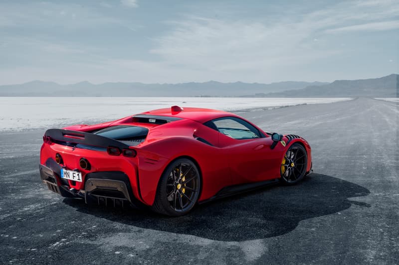 NOVITEC Ferrari SF90 Stradale ICE V8 Engine Hybrid Electric Motors Tuned Custom Italian Supercar Hypercar Maranello Carbon Fiber