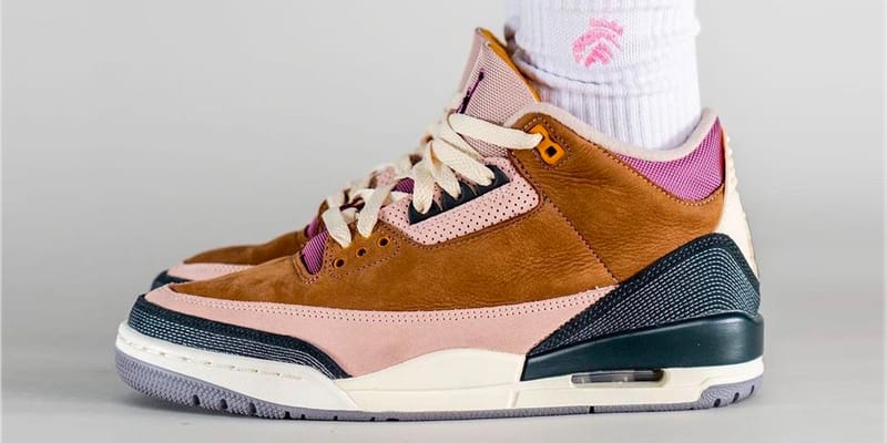 brown jordan 3s