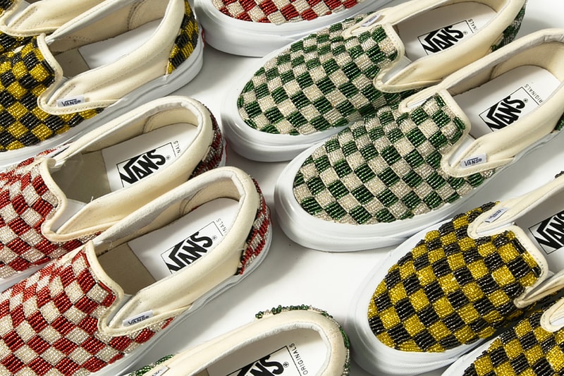 one block down vans slip on dog days hand beaded release date info store list buying guide photos price 