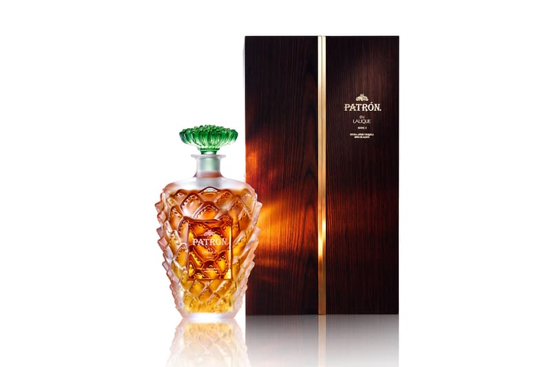 PATRÓN LALIQUE Serie 3 Limited-Edition Tequila release french luxury crystal alcohol tequila 