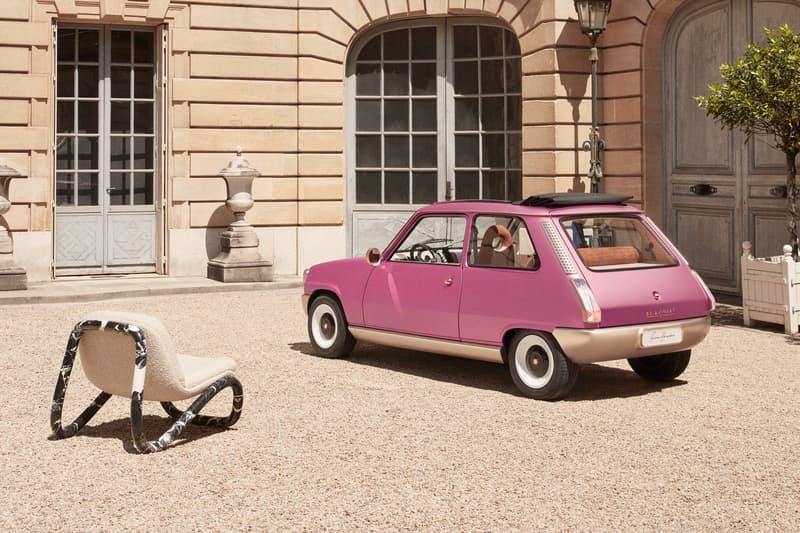 Pierre Gonalons Renault 5 Diamant Custom Show Car 50th Anniversary Matte Pink Gold Electric EV