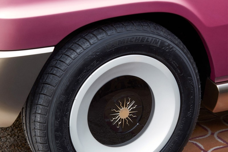 Pierre Gonalons Renault 5 Diamant Custom Show Car 50th Anniversary Matte Pink Gold Electric EV