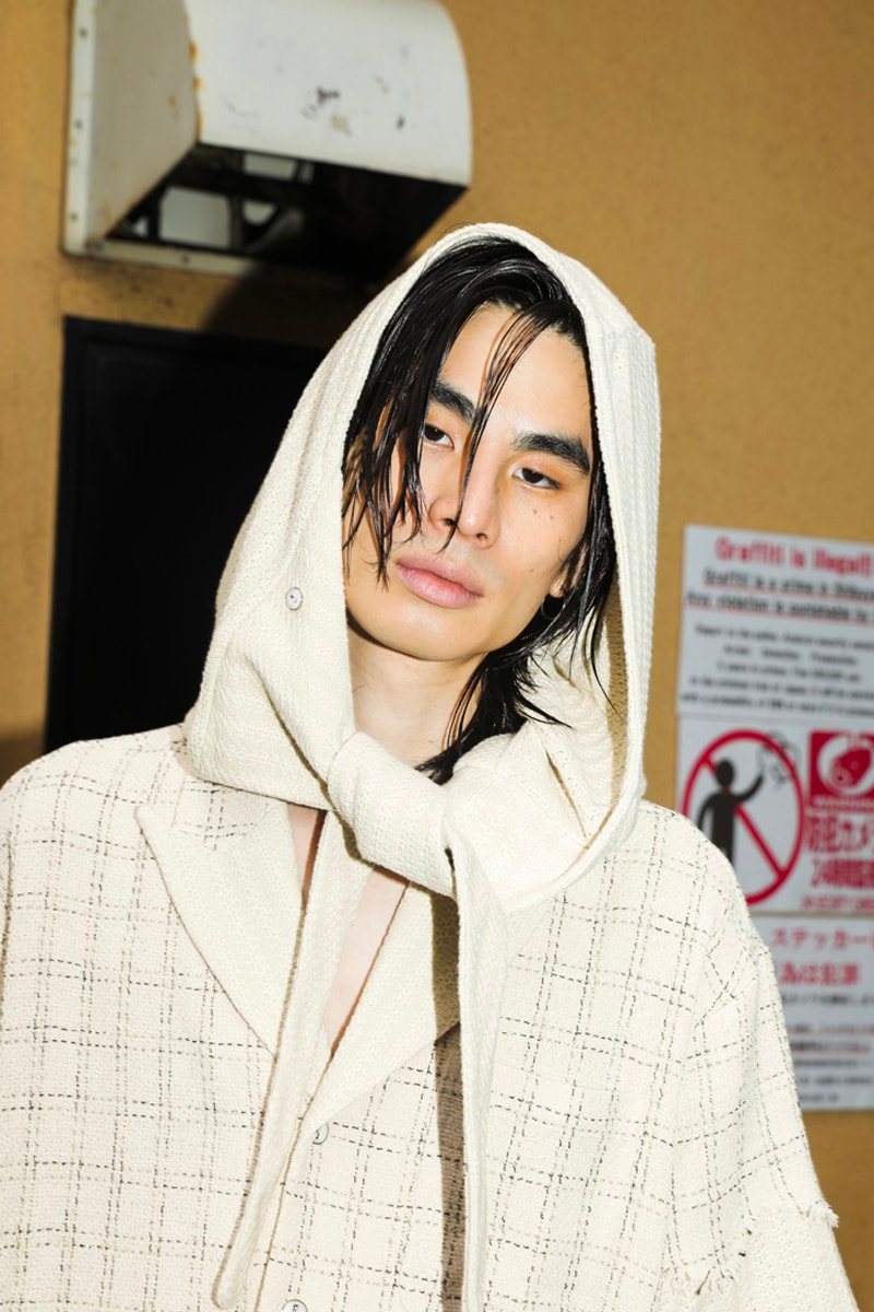 Plateau Studio taiwan japan tokyo taipei shibuya lookbook streetwear youth shirts flannel pleated joggers knit vests jacket flower sweatpants demo release info date price
