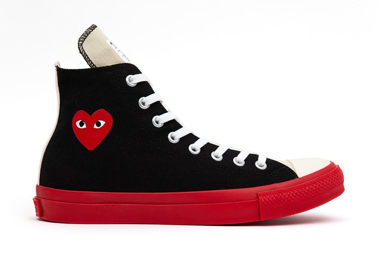 COMME des GARÇONS PLAY and Converse Reunite for Inverted Chuck Taylors