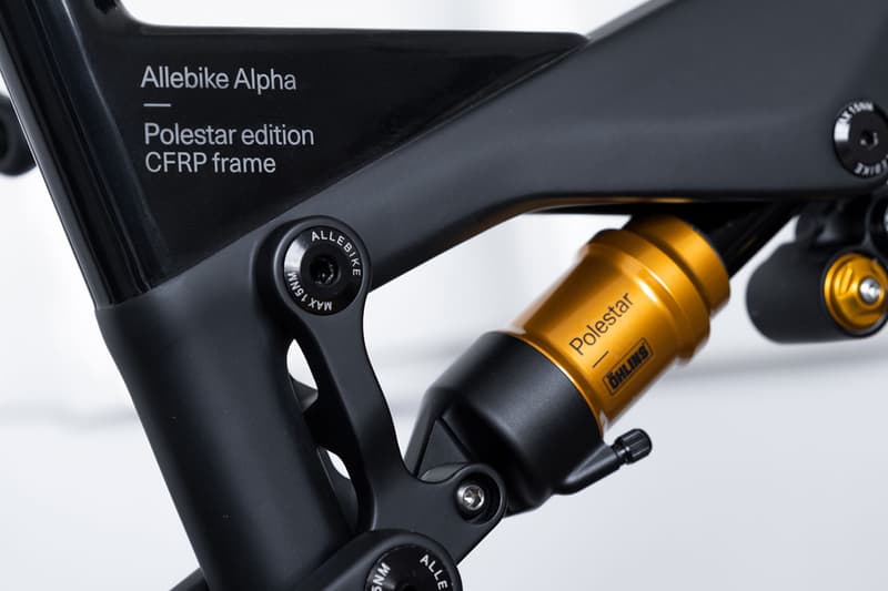 Polestar x Allebike Limited-Edition Mountainbike All Terrain Carbon Fiber Reinforced Bicycles 