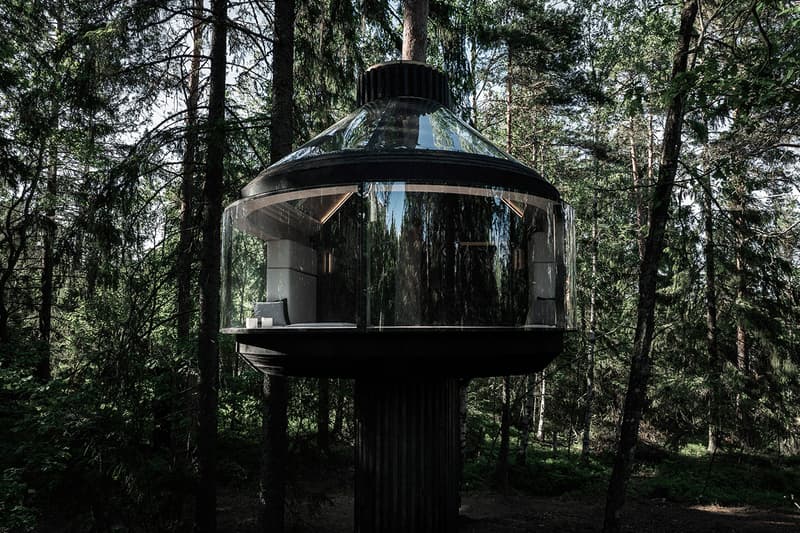 polestar koja sustainable treehouse fiskars art and design biennale kristian talvitie details finland travel