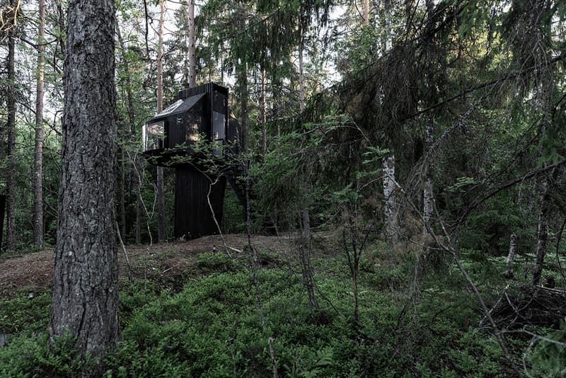 polestar koja sustainable treehouse fiskars art and design biennale kristian talvitie details finland travel